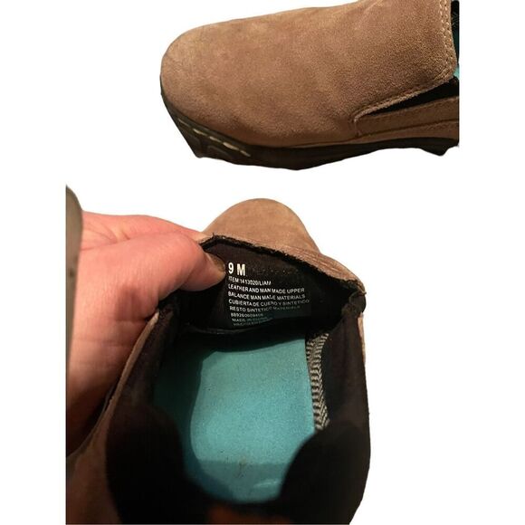 Khombu Liam Men's Brown Casual Leather Slip On Loafers Comfort Shoes Size 9 M - Picture 7 of 12